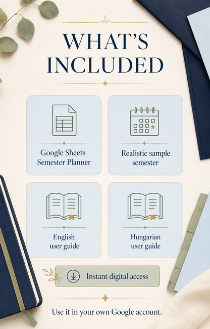 University Semester Planner
