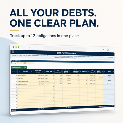 Debt Payoff Planner 