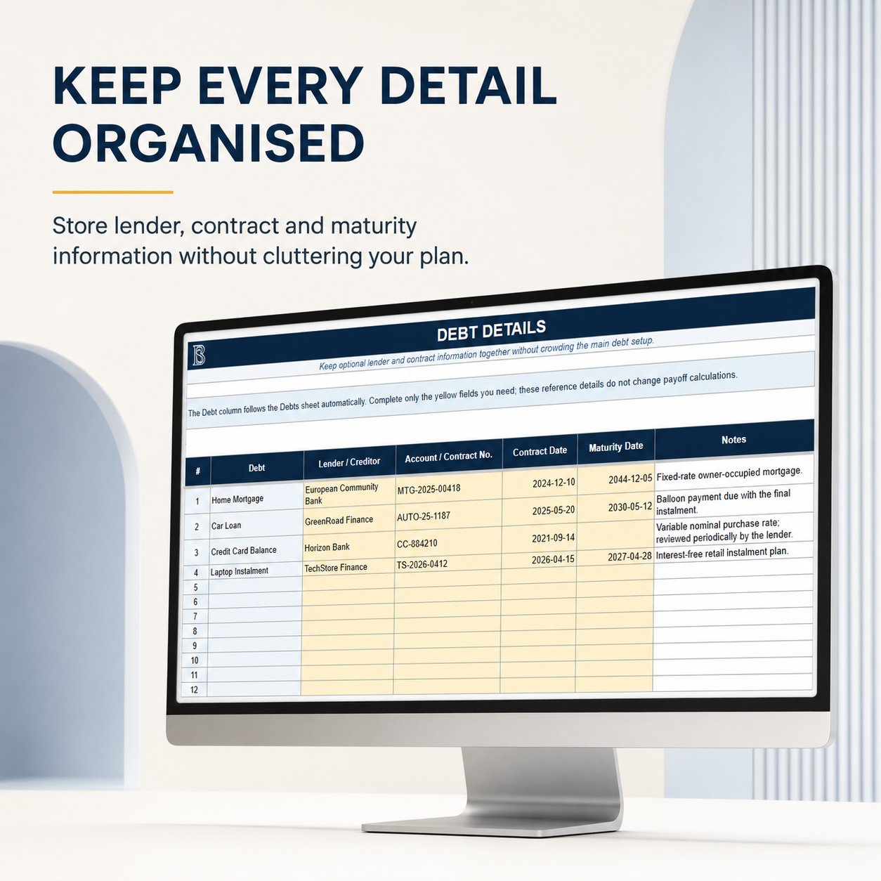 Debt Payoff Planner 